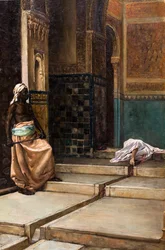 Henrettelsesfasen på Alhambra i Granada (detalj)