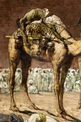 De siste opprørerne, marokkansk historisk scene (detalj)