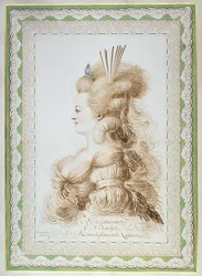 Portrett av Marie Antoinette 1755-1793, erkehertuginne av Østerrike og dronning av Frankrike..., 1780.