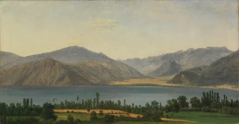 Fucinosjøen og Abruzzi-fjellene