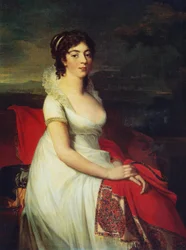 Portrett av prinsesse Yelizaveta Shakhovskaya