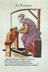The Wood Turner (fargegravering)