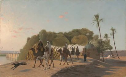 Leaving the Oasis, 1880-tallet.