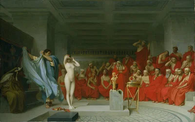 Fryne foran Areopagus