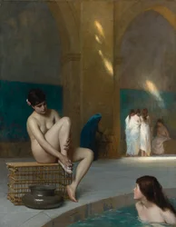 Fransk: Femme nue Naken kvinne