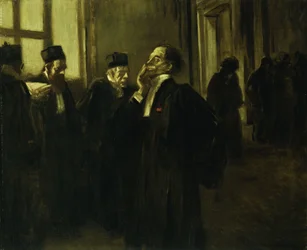 Palace Corridor Scene; Korridorscene ved palasset, ca. 1905