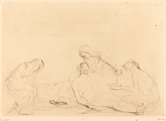 Pietà (tredje tallerken)