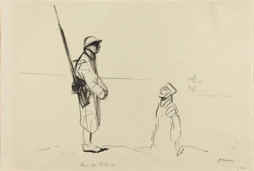 På Rhinen, ca. 19141919.