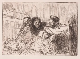 Vitner i retten, 1908.