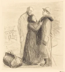 The Departure of the Prodigal Son (første tallerken, vertikal)