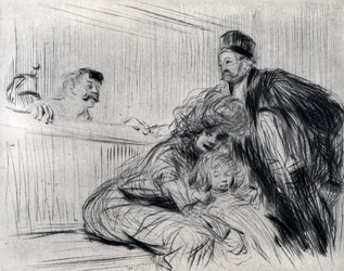 Advokaten som snakker med Prevenu, 1925.