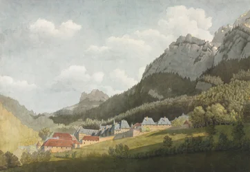 Landskapet til Grande Chartreuse, slutten av 1700-1800-tallet.