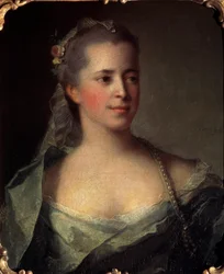 Portrett av en dame, 1757.