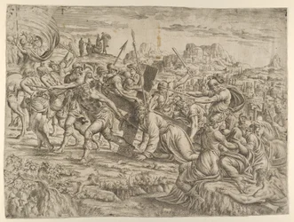 Bæring av korset, 1544.