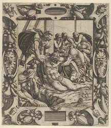Deponering av korset, ca. 1544.