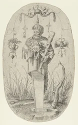 Hercules med klubben sin, 1535-55.