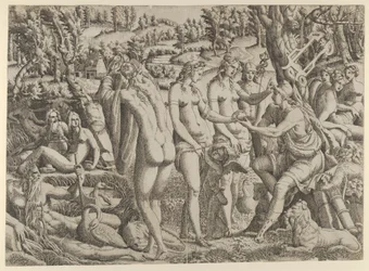 The Judgment of Paris, 1535-55.