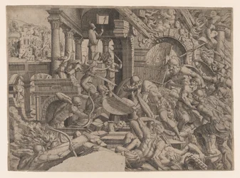 Sekken av Troja, 1535-55.