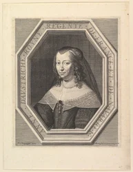 Anne av Østerrike, dronning av Frankrike, i rettssorg.