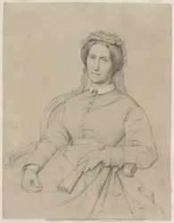 Madame Hippolyte Flandrin Aimée Ancelot, 1869.