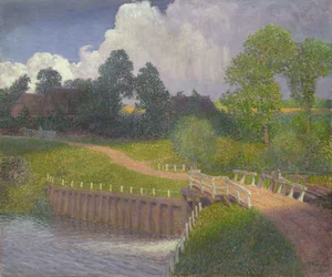 Flomporten ved Wohldorf, 1901