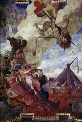 Allegori om Simon IV av Montforts død