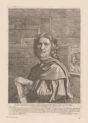 Portrett av Nicolas Poussin