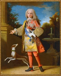 Ferdinand VI av Spania som barn … (maleri på lerret)