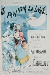 Forside av et partitur for 