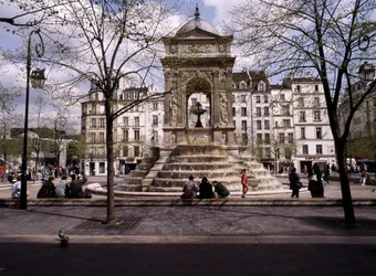 De uskyldiges fontene i Paris.
