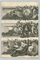 Design for malte rammer, fra "Bordures de Tableau"