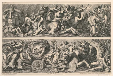 To friser, fra "Fiezes Foliage and Other Ornaments"