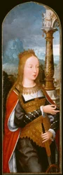 Den hellige Katarina, ca. 1520 (olje på panel)