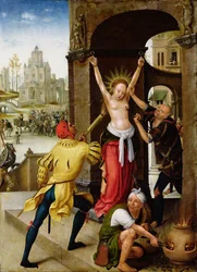 Sankt Barbaras martyrium, 1528