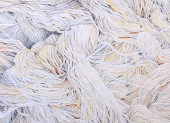 Ullhvit, 2013 (gouache på papir)