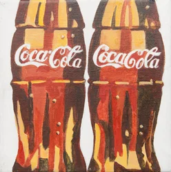 Coca-Cola-flasker (akryl)