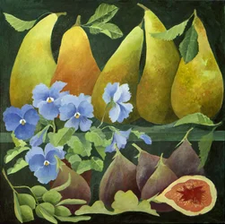 Blandet frukt, 2013 (akryl på lerret)