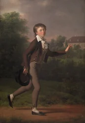 En løpegutt. Markus Holst von Schmidt