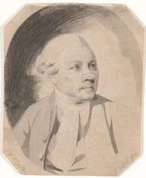 Portrett av poeten F.G. Klopstock (1724–1803)