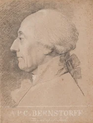 Portrett av statsmannen A.P. Bernstorff