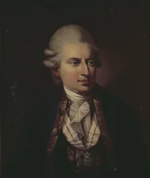 Portrett av grev Johann Friedrich Struensee 1737-1772.