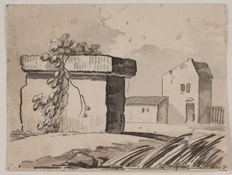Ruin og hus