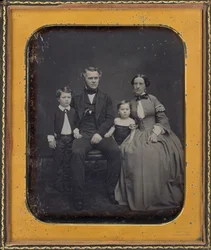 Portrett av en familie