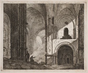 Interiør fra samme Ruin 1806