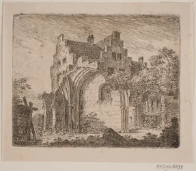 Ruin av en klosterbygning