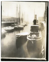 Old T Wharf, Boston, c.1902-10 (gelatin silver photo)