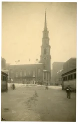 Park St Ch, Boston, USA, ca. 1902-10 (foto av gelatinsølv)