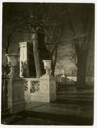 Shaw Memorial om natten, Boston, USA, ca. 1902-10 (foto av gelatinsølv)
