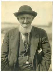 Onkel Charley Sennett fra Barley Bailey Island, Maine, ca. 1907-09 (foto av gelatinsølv)
