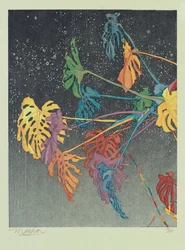 Diptych A, 2011 (tresnitt)